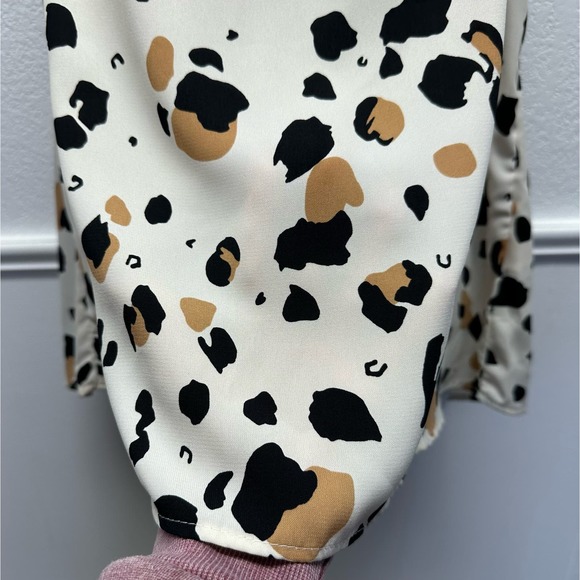 FSL Apparel Women’s Sz Lg Sleeveless Animal Print Blouse NWOT, V494 - Picture 5 of 13